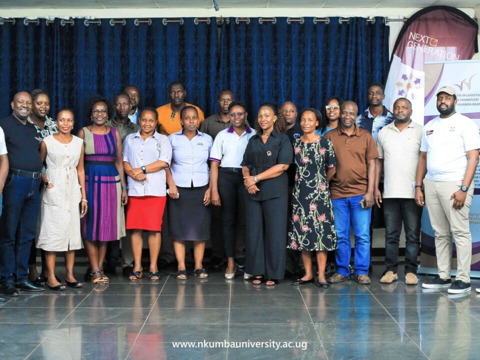CILT Uganda team with Nkumba University staff and students