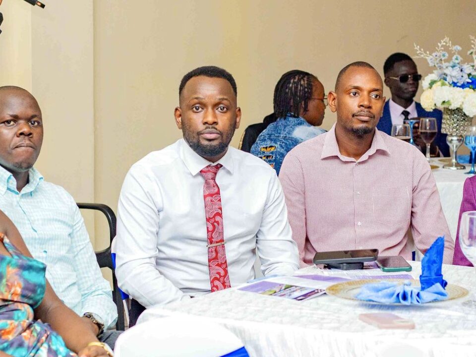 Students, academics and professionals at the dinner tables